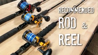 Recommended Fishing RODS amp REELS  Socal Arsenal [upl. by Narual]