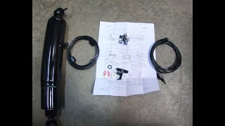 Truck Rear Shock AIR Shocks  Hijackers Install [upl. by Annehcu]