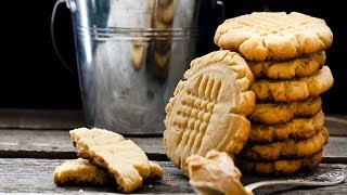 Grandmas Old Fashioned Peanut Butter Cookies Recipe [upl. by Reese]