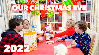 OUR CHRISTMAS EVE 2022  Vlogmas Day 24  Family 5 Vlogs [upl. by Nordin]