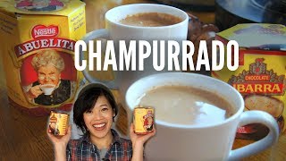 Abuelita VS Ibarra CHAMPURRADO TASTE TEST  Mexican Hot Chocolate Recipe [upl. by Esej]