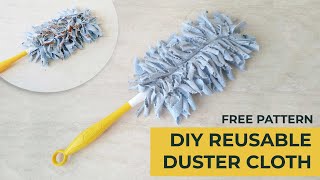 DIY Swiffer Duster Cloths Tutorial  FREE pattern Washable and Reusable [upl. by Pevzner]