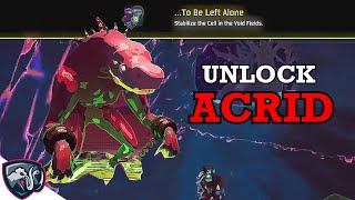 How to unlock ACRID  new Risk of Rain 2 survivor [upl. by Eceinert]