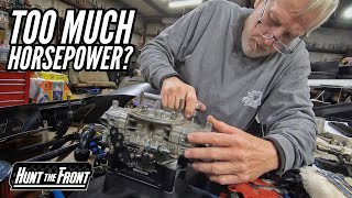 Horsepower Reduction A Restrictor Plate on Our Dirt Late Model Engine [upl. by Caro]