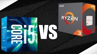 AMD RYZEN 3 vs INTEL CORE i5 [upl. by Ivetts]