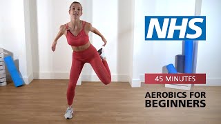 Aerobics for beginners  45 minutes  NHS [upl. by Japeth]