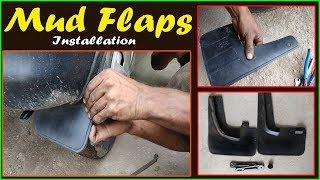 Mud Flap  How to Installation Mud Flaps [upl. by Streetman718]