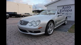 The 2005 MercedesBenz SL55 AMG Roadster is an elegant sledgehammer and terrific bargain SOLD [upl. by Nolrah]