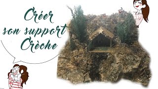 Créer son support Crèche de Noël [upl. by Ivana871]