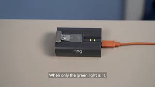 How to Charge Ring Stick Up Cam Battery [upl. by Dorelle]