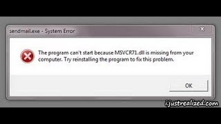 How to Fix Missing DLL Files [upl. by Battat]