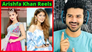 Pakistani React on Arishfa Khan Instagram Reels 2022  Reaction Vlogger [upl. by Sihtam142]