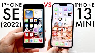 iPhone 13 Mini Vs iPhone SE 2022 In 2023 Comparison Review [upl. by Ozne899]