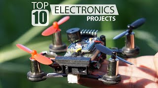 Top 10 DIY Electronics Engineering Projects [upl. by Nnarefinnej250]