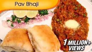 Pav Bhaji  Mumbai Street Food Recipe  Best Pav Bhaji  Fast Food Recipe By Ruchi Bharani [upl. by Hnad]