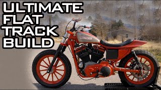 Ultimate Flat Track HD Sportster Build [upl. by Atiuqnahs]