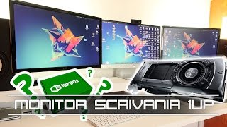 COLLEGARE PIU MONITOR AL PC  SCRIVANIA  1UP BOX REUP [upl. by Sontich]