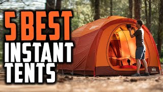 Top 5 Best Instant Tents For Stress Free Camping In 2023 [upl. by Adyeren]