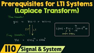 Prerequisites for LTI Systems Laplace Transform [upl. by Ayihsa107]