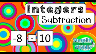 Subtracting Integers [upl. by Farkas]