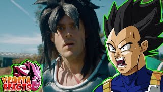 Vegeta Reacts To HOOD DRAGON BALL SUPER Part 1 Goku Vs Broly [upl. by Acirfa]