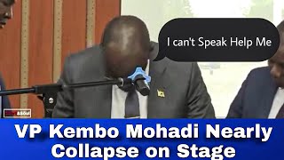 Breaking 😳 Kembo Mohadi Nearly Collapse on Stage [upl. by Ursulina143]