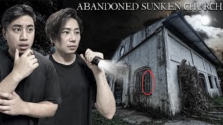 EXPLORING ABANDONED SUNKEN CHURCH Haunted [upl. by Ecirtnas792]