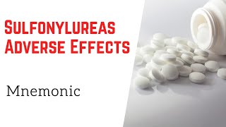 Memorize Sulfonylureas Side Effects with an easy mnemonic [upl. by Obaza50]