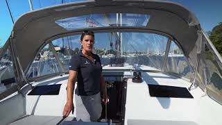 BENETEAU Oceanis 401 Full Review amp Walkthrough Onboard The Latest Born 40footer Sailboat Cruiser [upl. by Nyrek]