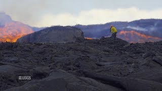 Kīlauea Volcano — Lava Scenes From Fissure 8 [upl. by Salba]