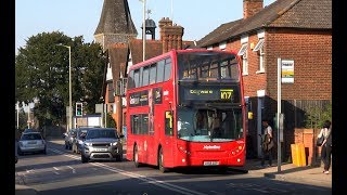 Hertfordshire Buses  Part 1 Transport for London Services operating crossboundary [upl. by Zilvia665]