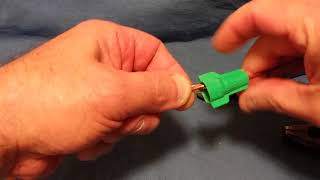 How to use a greenie ground tail wire nut [upl. by Floria782]