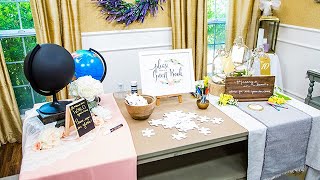 DIY Wedding Guest Book Ideas  Home amp Family [upl. by Anawed]