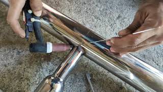 Stainless Pipe 15mm 304 Welding TIG [upl. by Lathe]