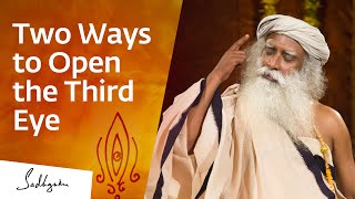 How to Open the Third Eye  Sadhguru Answers [upl. by Cristin]