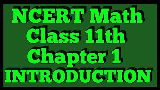 Sets Introduction एक Video में समझिए  Chapter 1  NCERT  Class 11th Math [upl. by Ernesto]