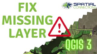 Fix Missing Layers in QGIS [upl. by Okihcim]