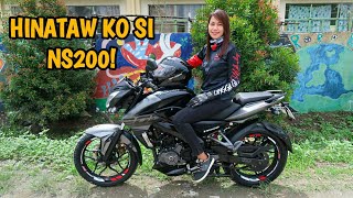 Rouser NS 200 Top Speed  Road Test  First Impression  Review  Lady Rider [upl. by Verada]