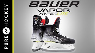 Bauer Vapor Hyperlite Hockey Skates  Product Review [upl. by Yrdua53]