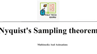 Nyquist Sampling theorem  Lecture7 [upl. by Weissberg344]