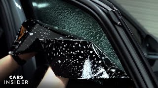 How Car Windows Are Tinted  Insider Cars [upl. by Niamor]