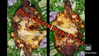 Full Grilled Chicken  Indian Tandoori [upl. by Tahmosh]