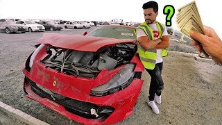 COCHES ACCIDENTADOS DE LUJO EN DUBAI [upl. by Unhsiv492]