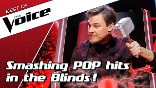 TOP 10  POPULAR POP SONGS in The Voice [upl. by Hallutama]