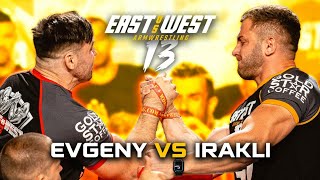 IRAKLI ZIRAKASHVILI VS EVGENY PRUDNYK  EAST VS WEST 13 [upl. by Attennek]