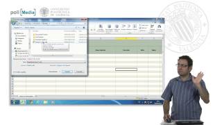 Modificar un archivo de plantilla Excel   UPV [upl. by Ytoc461]