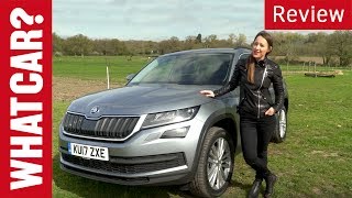 2020 Skoda Kodiaq SUV review – Is Skodas first 7seater a winner  What Car [upl. by Dory]