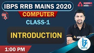 Introduction Class1  Computer Awareness for IBPS RRB POClerk Mains 2020 [upl. by Adnuahs]