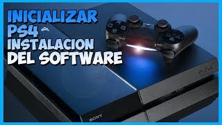 Inicializar PS4 y realizar instalación del software 🚑 [upl. by Klingel660]