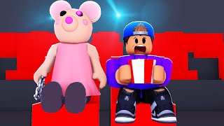 ROBLOX PIGGY NEW CINEMA MAP Piggy Build Mode [upl. by Ymorej]